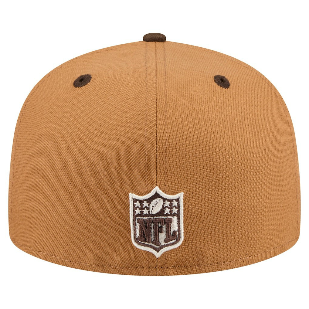 NFL Philadelphia Eagles Two-Tone Walnut 59FIFTY Fitted Hat