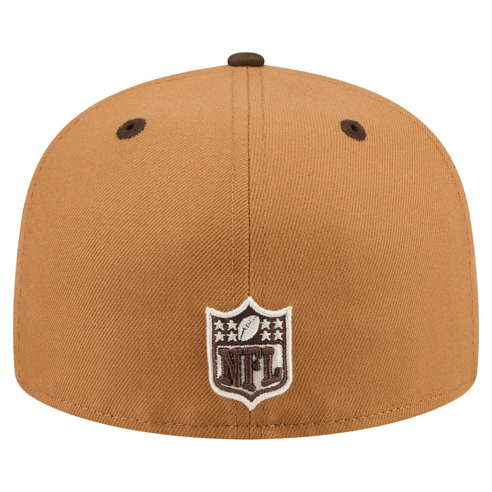 NFL Philadelphia Eagles Two-Tone Walnut 59FIFTY Fitted Hat