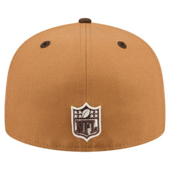 NFL Philadelphia Eagles Two-Tone Walnut 59FIFTY Fitted Hat