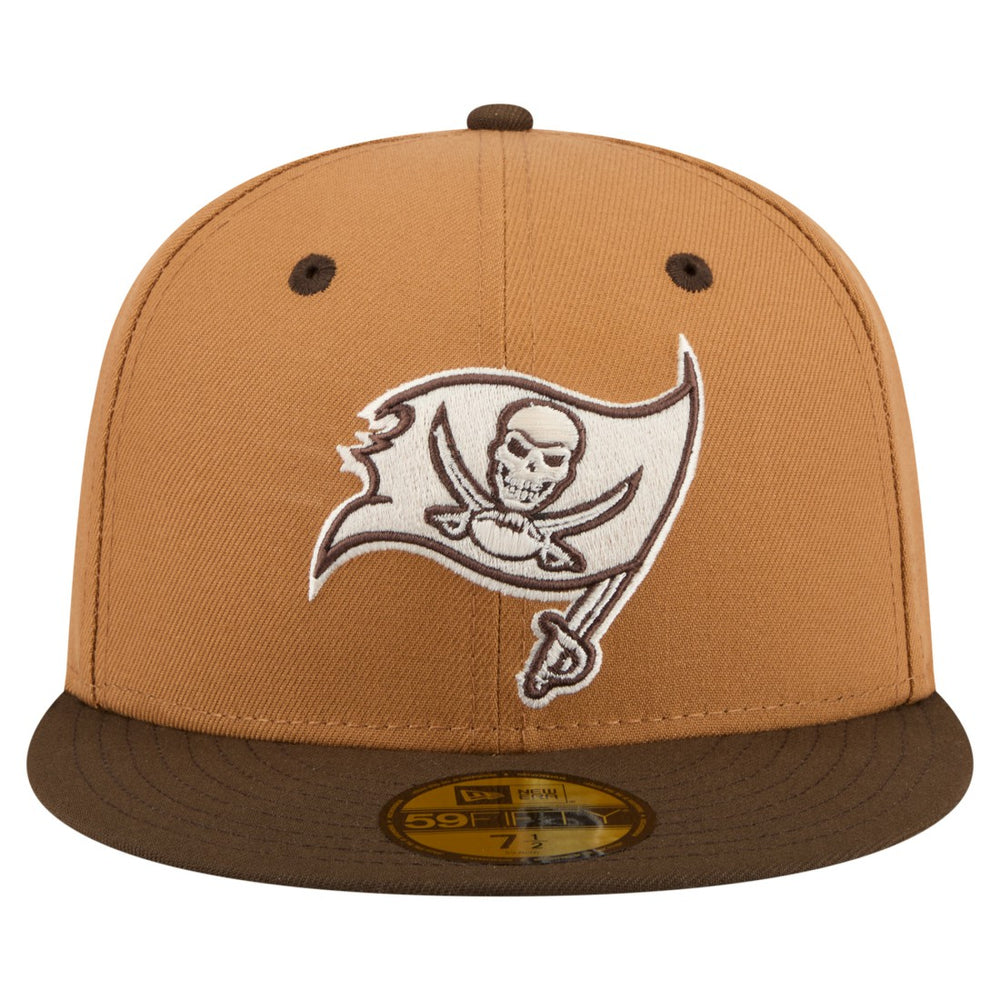 NFL Tampa Bay Buccaneers Two-Tone Walnut 59FIFTY Fitted Hat