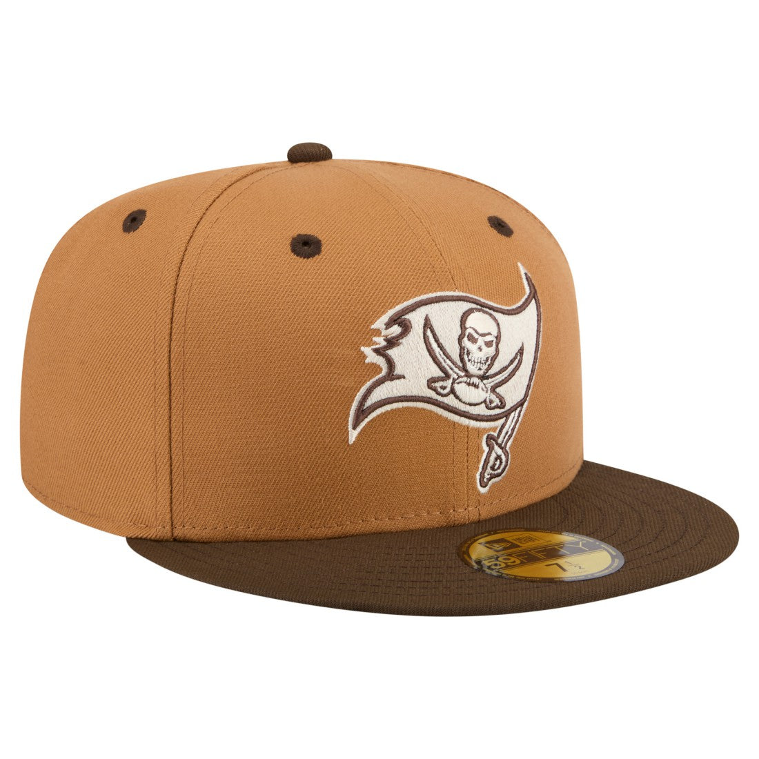 NFL Tampa Bay Buccaneers Two-Tone Walnut 59FIFTY Fitted Hat