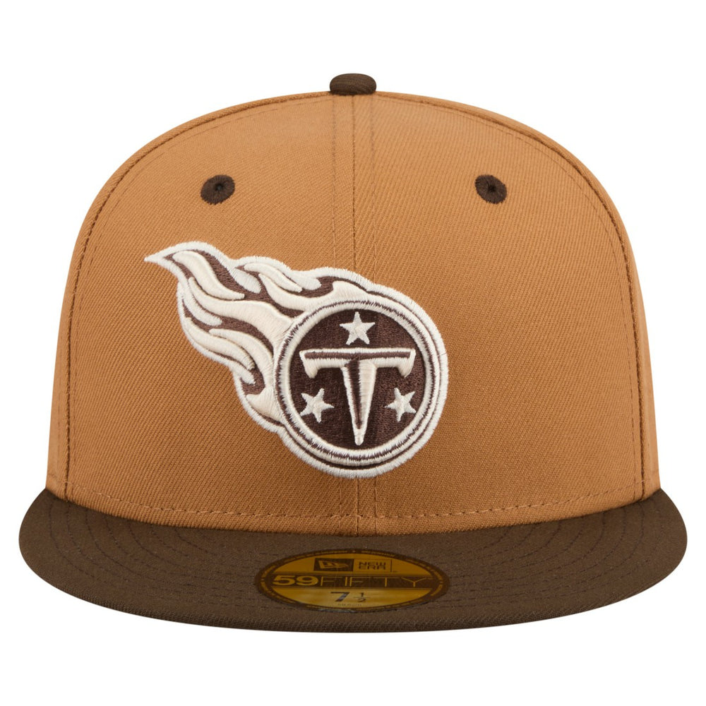 NFL Tennessee Titans Two-Tone Walnut 59FIFTY Fitted Hat