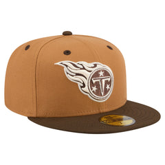 NFL Tennessee Titans Two-Tone Walnut 59FIFTY Fitted Hat