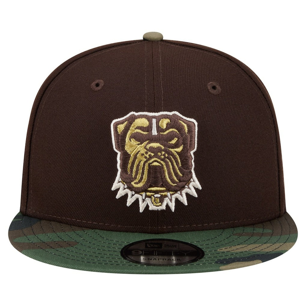 NFL Cleveland Browns Adult Burnt Wood Camo 9FIFTY Snapback Hat