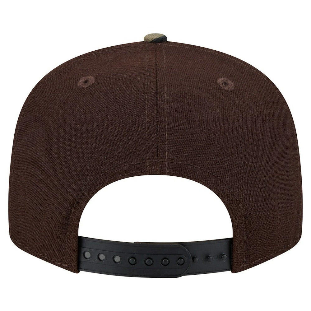 NFL Buffalo Bills Adult Burnt Wood Camo 9FIFTY Snapback Hat