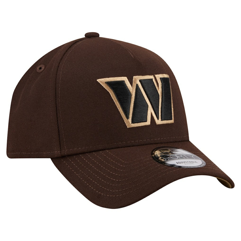 NFL Washington Commanders Burnt Wood A-Frame 9FORTY Adjustable Hat