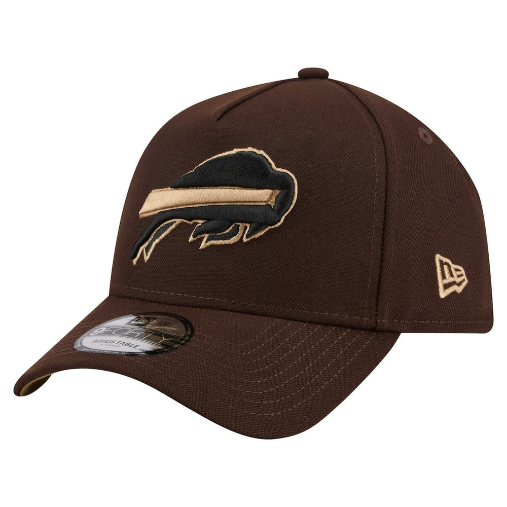NFL Buffalo Bills Burnt Wood A-Frame 9FORTY Adjustable Hat