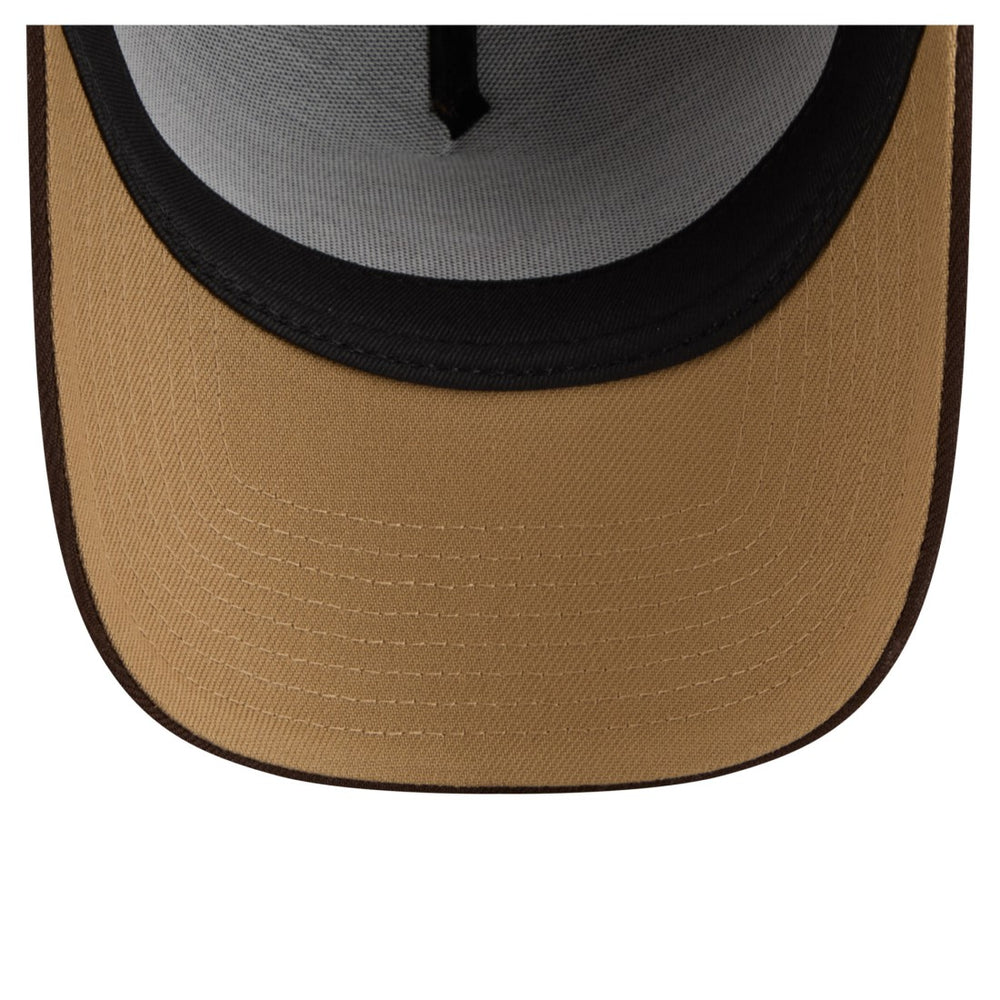 NFL Green Bay Packers Burnt Wood A-Frame 9FORTY Adjustable Hat