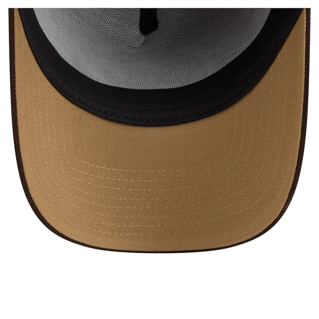 NFL Kansas City Chiefs Burnt Wood A-Frame 9FORTY Adjustable Hat