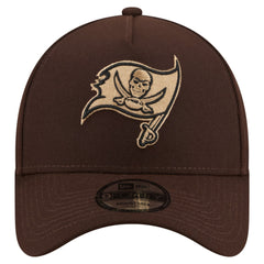 NFL Tampa Bay Buccaneers Burnt Wood A-Frame 9FORTY Adjustable Hat