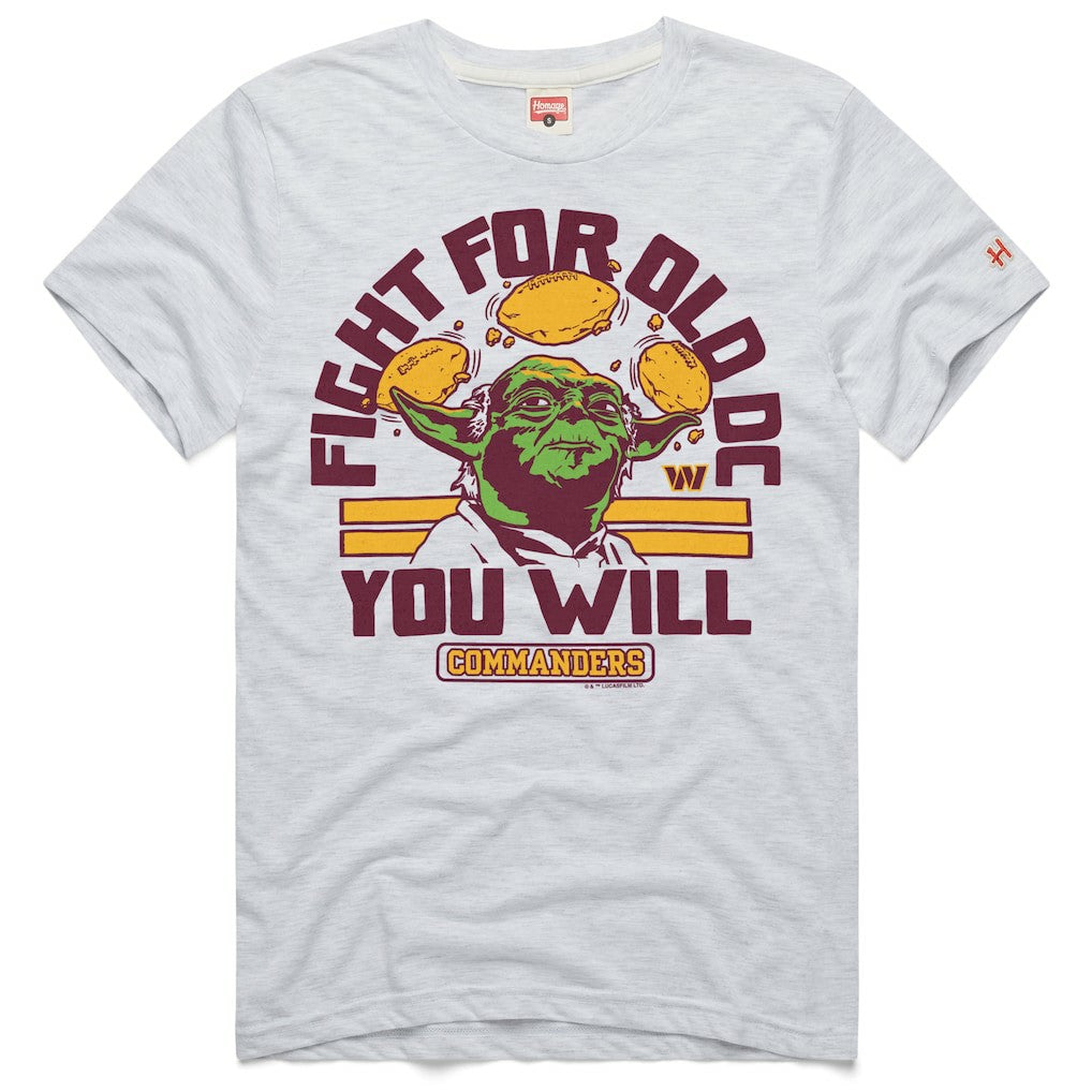NFL Washington Commanders Homage Unisex Star Wars x NFL Tri-Blend T-Shirt
