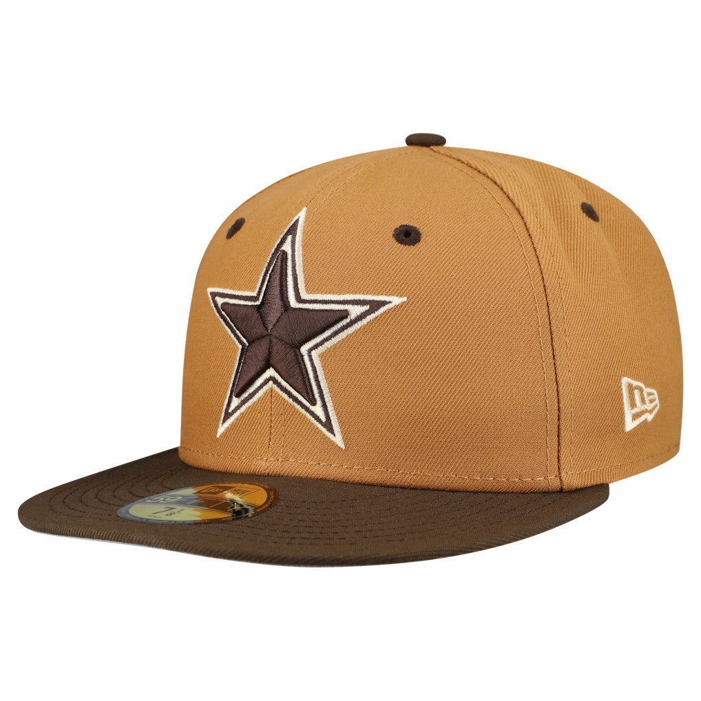 NFL Dallas Cowboys Two-Tone Walnut 59FIFTY Fitted Hat