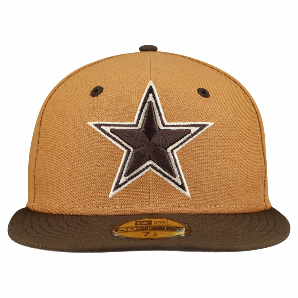 NFL Dallas Cowboys Two-Tone Walnut 59FIFTY Fitted Hat