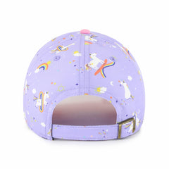 Los Angeles Angels Girls Youth Unicorn Clean Up Adjustable Hat - Lavender | 47 brand
