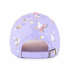 Miami Marlins Girls Youth Unicorn Clean Up Adjustable Hat - Lavender | 47 brand