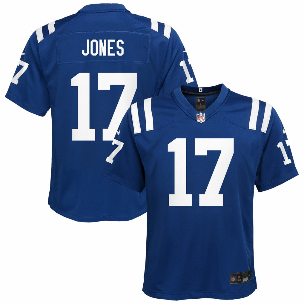 NFL Indianapolis Colts Daniel Jones  Youth Alternate 2 Game Jersey