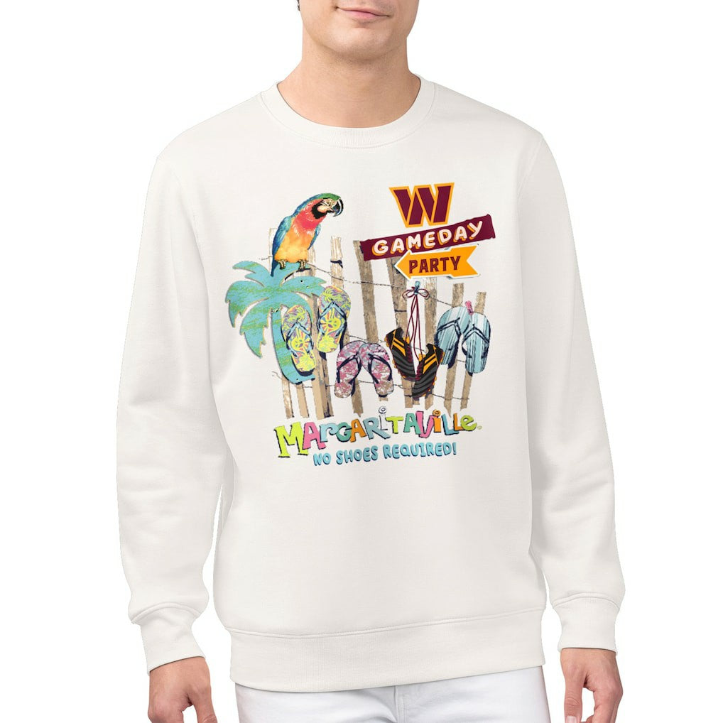 NFL Washington Commanders Margaritaville Gameday Party Fleece Sweatshirt