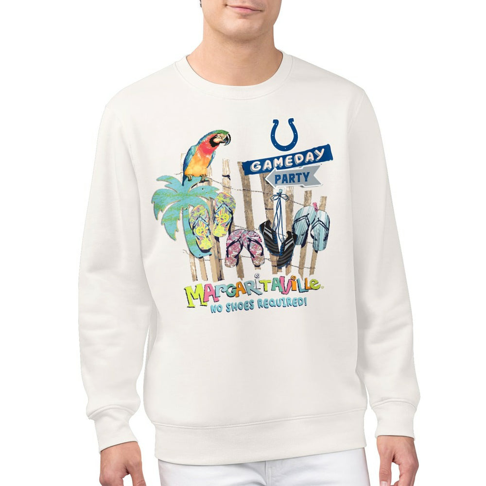 NFL Indianapolis Colts Margaritaville Gameday Party Fleece Sweatshirt