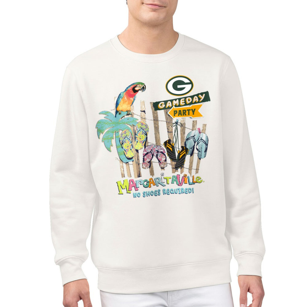 NFL Green Bay Packers Margaritaville Gameday Party Fleece Sweatshirt