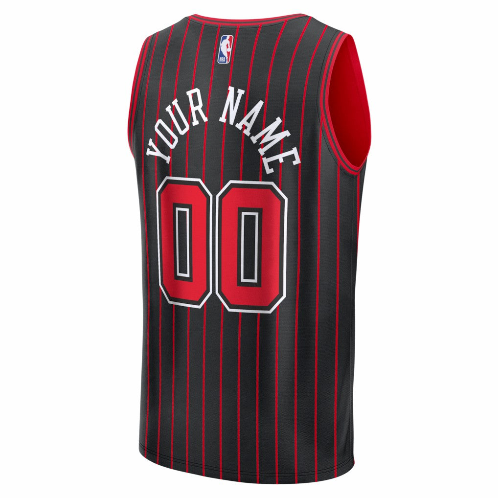 Chicago Bulls Fastbreak Custom Jersey sale - Statement Editi- Black | Fanatics for sale