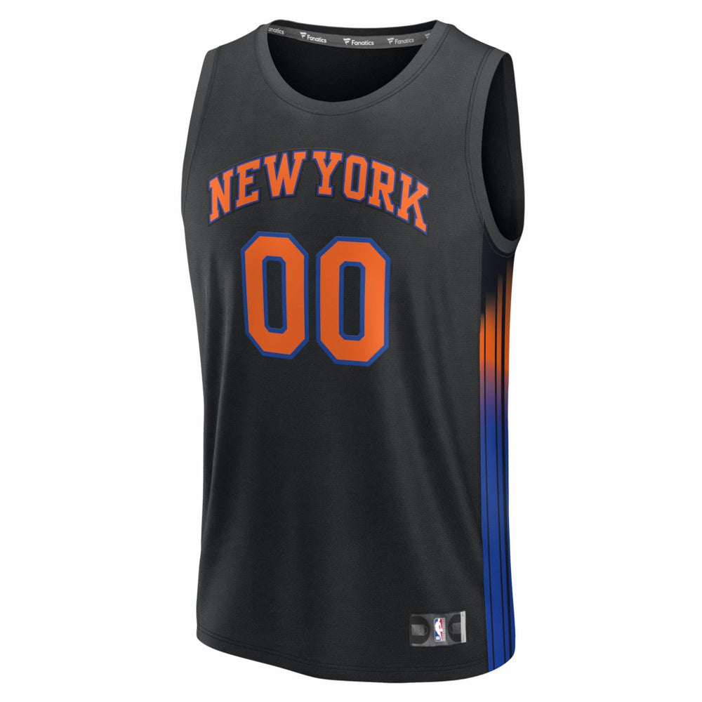 New York Knicks Fastbreak Custom Jersey - Statement Edition - Black | Fanatics cheap