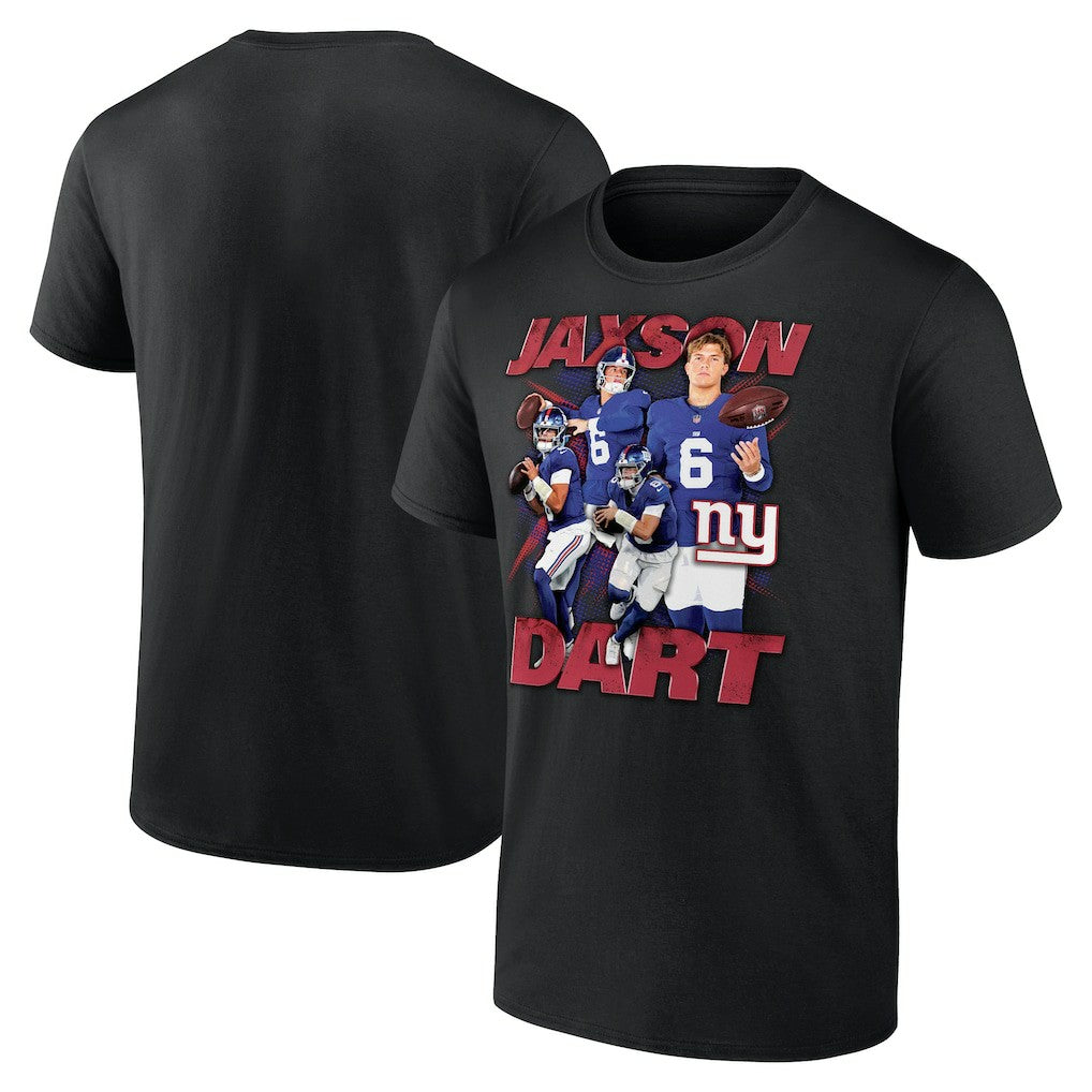NFL New York Giants Jaxson Dart  Notorious Graphic T-Shirt