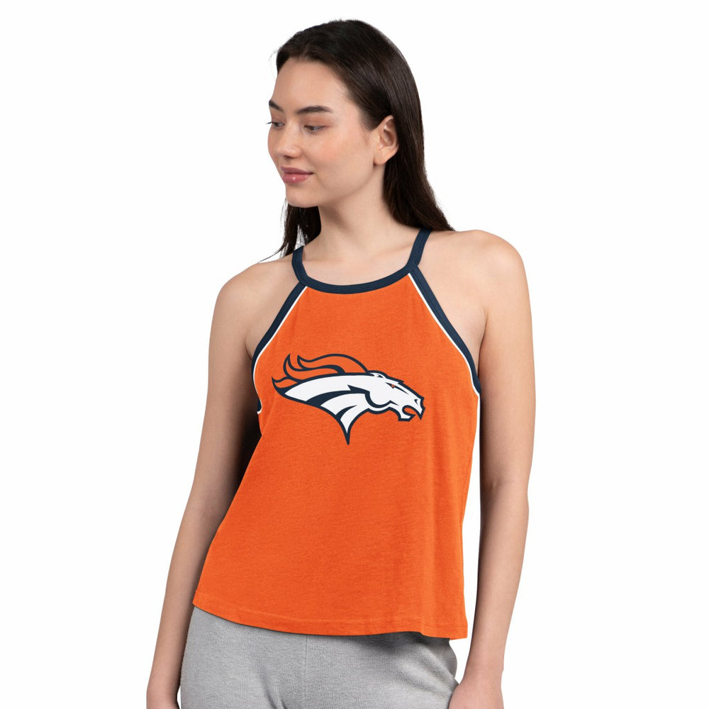 NFL Denver Broncos G-III 4Her by Carl Banks Women's Redemption Win Slub Tank Top
