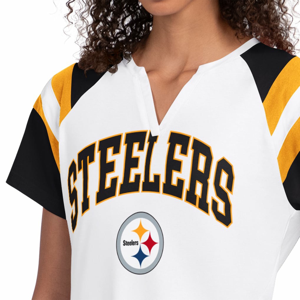 NFL Pittsburgh Steelers Starter Women's Game On Notch Neck T-Shirt