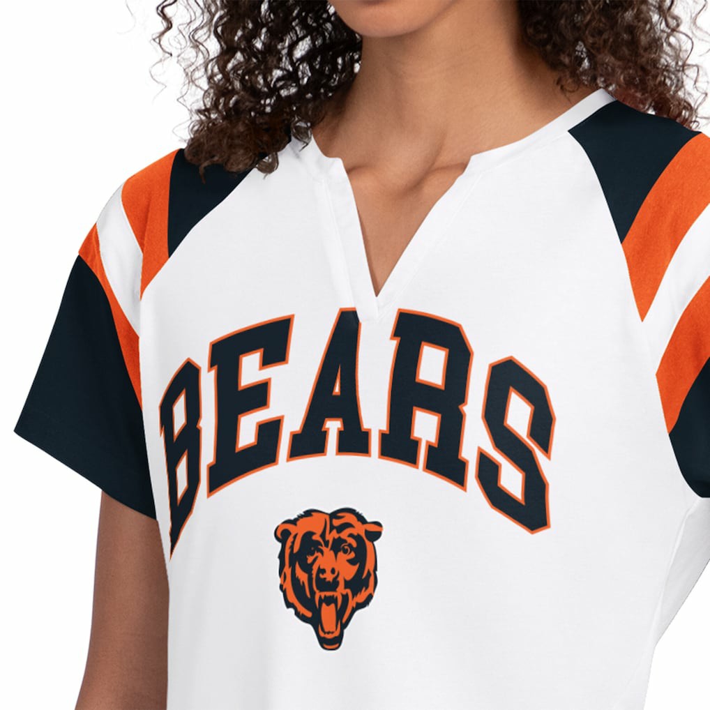 NFL Chicago Bears Starter Women's Game On Raglan Notch Neck T-Shirt