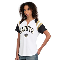 NFL New Orleans Saints Starter Women's Game On Notch Neck T-Shirt