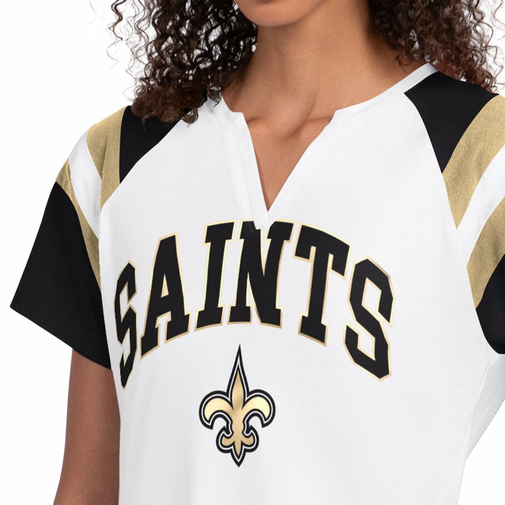 NFL New Orleans Saints Starter Women's Game On Notch Neck T-Shirt