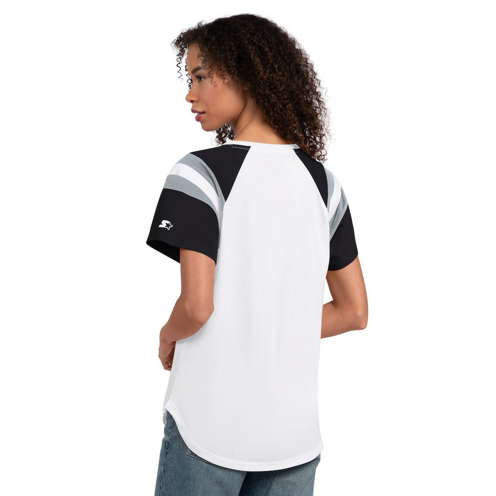 NFL Las Vegas Raiders Starter Women's Game On Notch Neck T-Shirt