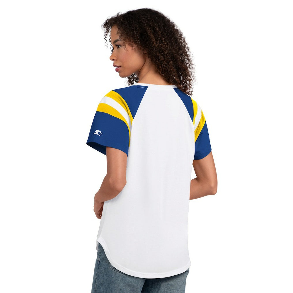 NFL Los Angeles Rams Starter Women's Game On Notch Neck T-Shirt