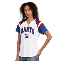 NFL New York Giants Starter Women's Game On Notch Neck T-Shirt