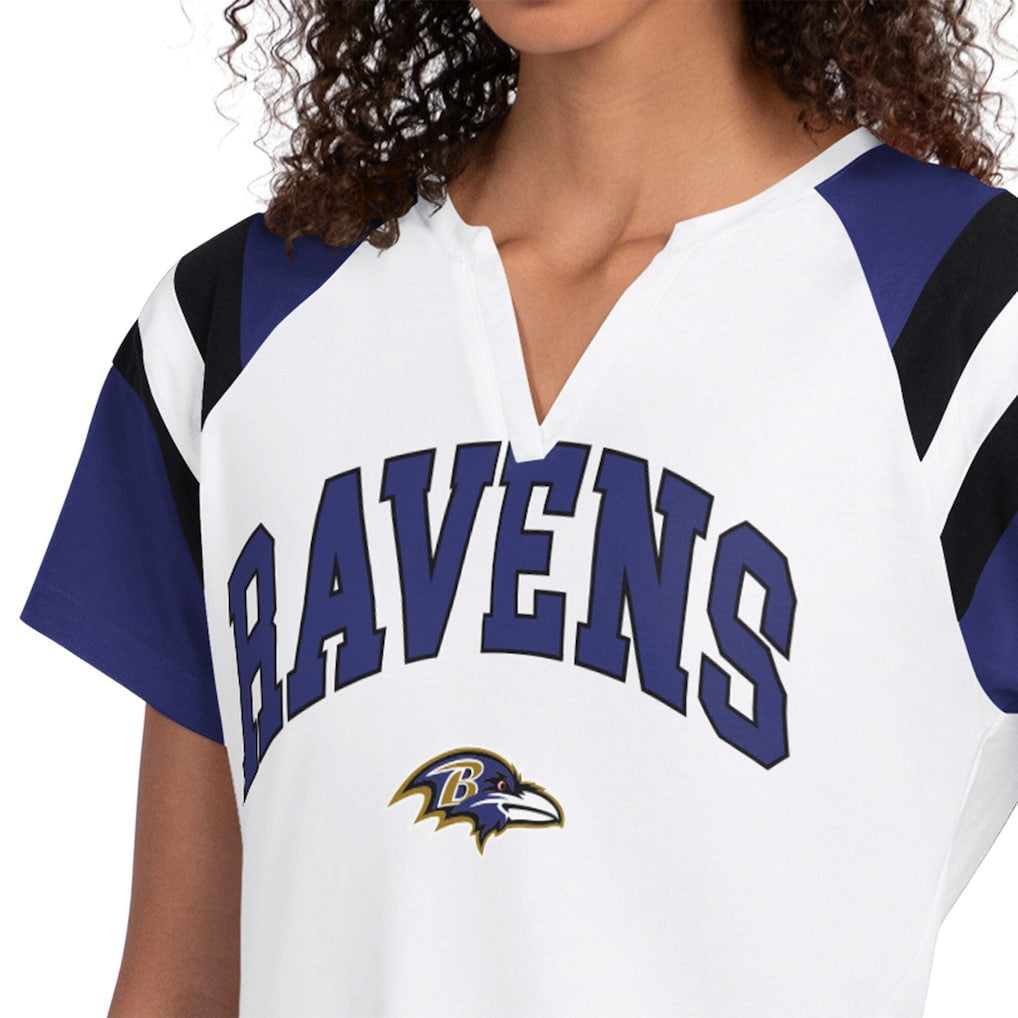 NFL Baltimore Ravens Starter Women's Game On Notch Neck T-Shirt