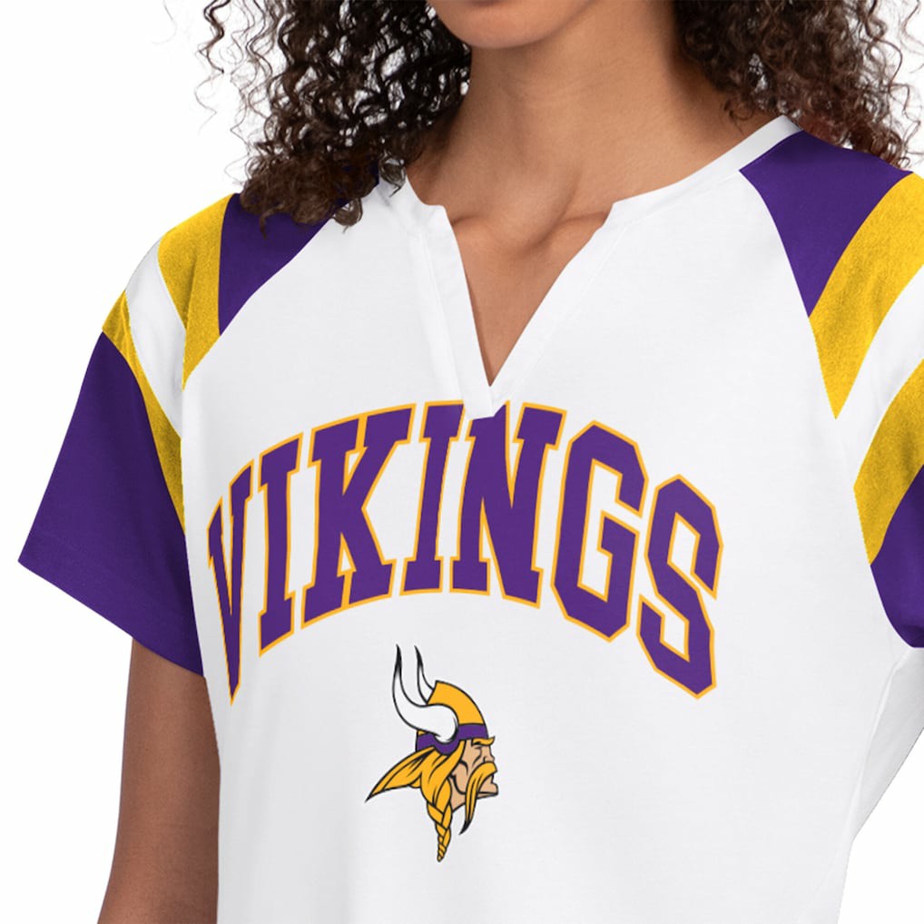 NFL Minnesota Vikings Starter Women's Game On Notch Neck T-Shirt