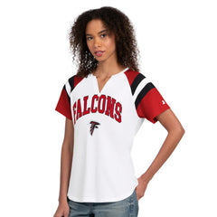 NFL Atlanta Falcons Starter Women's Game On Notch Neck T-Shirt