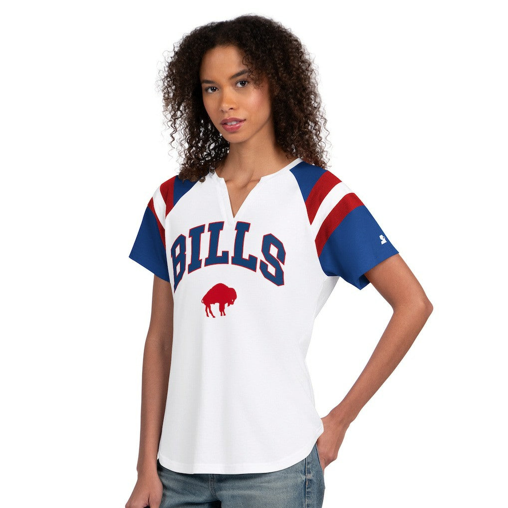 NFL Buffalo Bills Starter Women's Game On Notch Neck T-Shirt