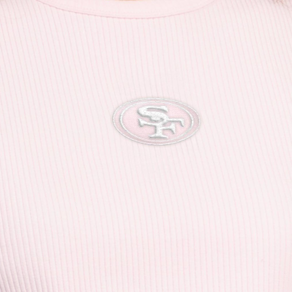 NFL San Francisco 49ers Starter Women's Travel Pastels Cropped Tank