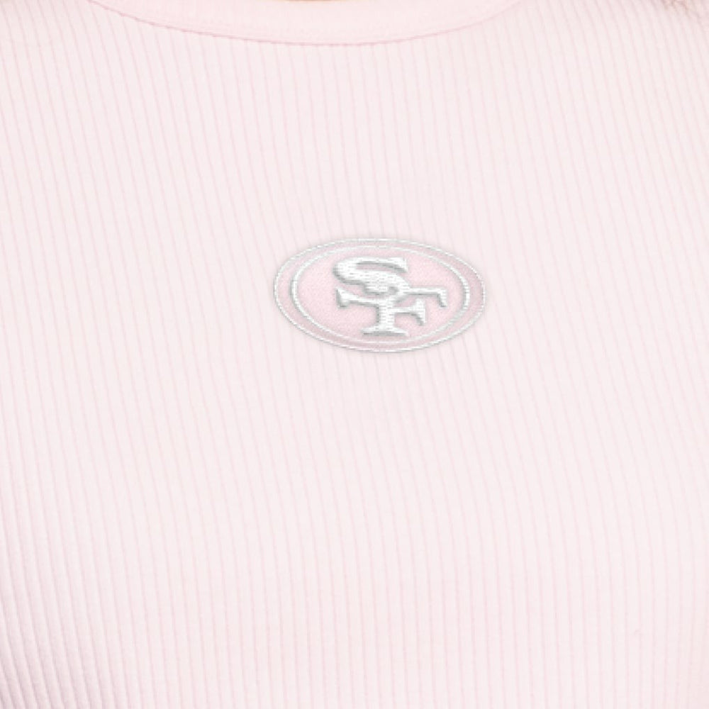 NFL San Francisco 49ers Starter Women's Travel Pastels Cropped Tank
