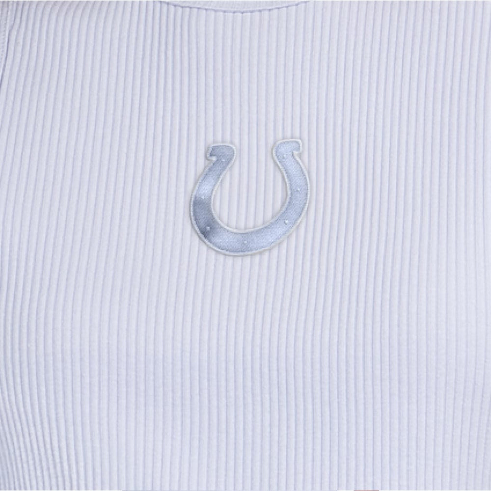 NFL Indianapolis Colts Starter Women's Travel Pastels Cropped Tank