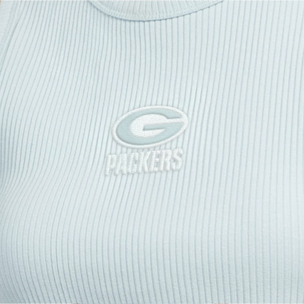 NFL Green Bay Packers Starter Women's Travel Pastels Cropped Tank