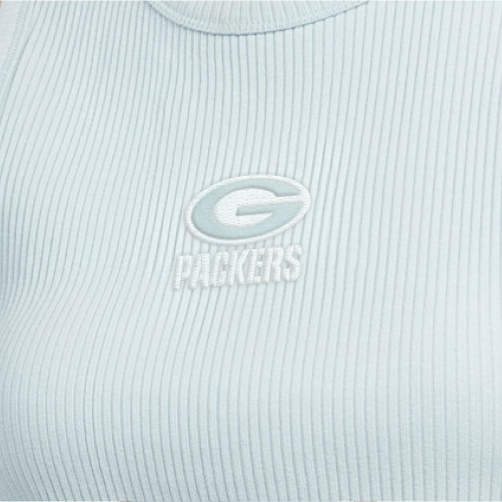 NFL Green Bay Packers Starter Women's Travel Pastels Cropped Tank