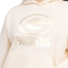 NFL Green Bay Packers Starter Women's Pastels Relaxed Travel Hoodie
