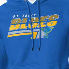 St. Louis Blues Starter Logo Push Fleece Hoodie