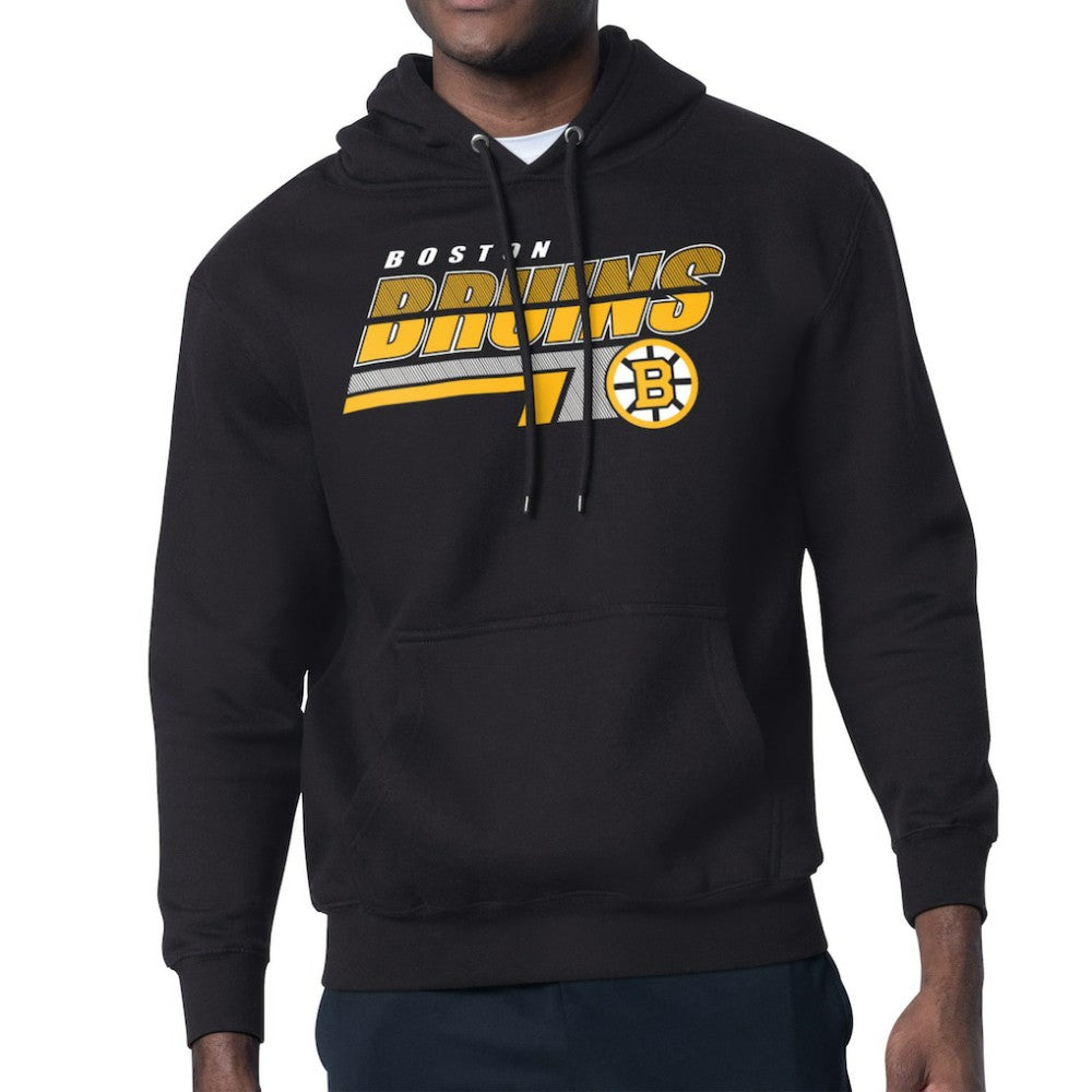 Boston Bruins Starter Logo Push Fleece Hoodie