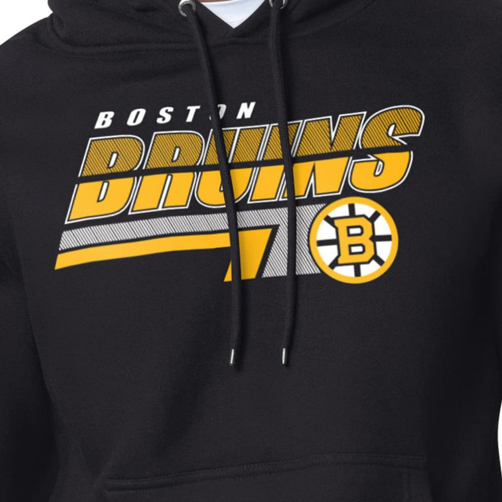 Boston Bruins Starter Logo Push Fleece Hoodie