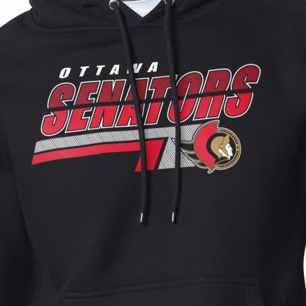 Ottawa Senators Starter Logo Push Fleece Hoodie