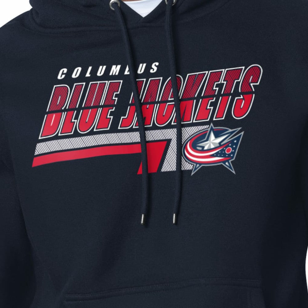 Columbus Blue Jackets Starter Logo Push Fleece Hoodie