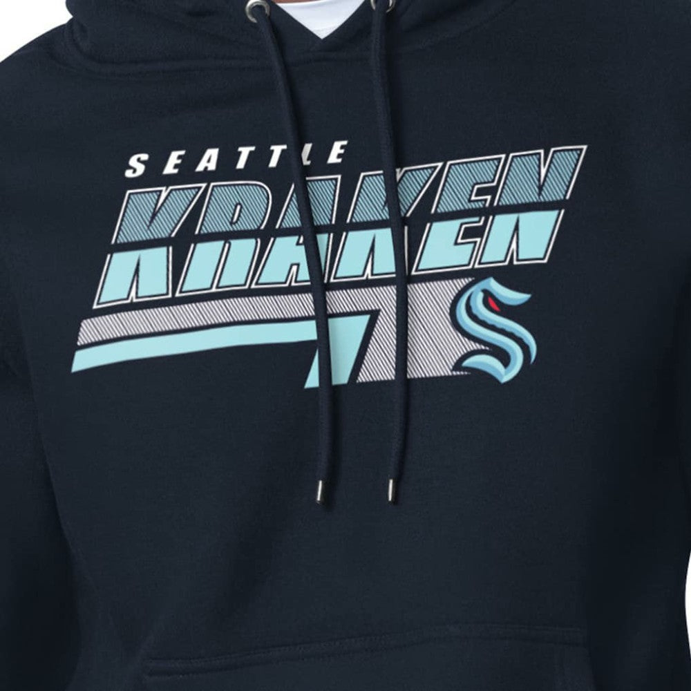 Seattle Kraken Starter Logo Push Fleece Hoodie